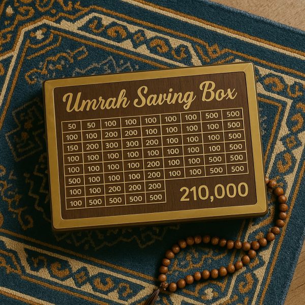 Umrah Saving Box - Money Saving Box - Best Gift for Friends