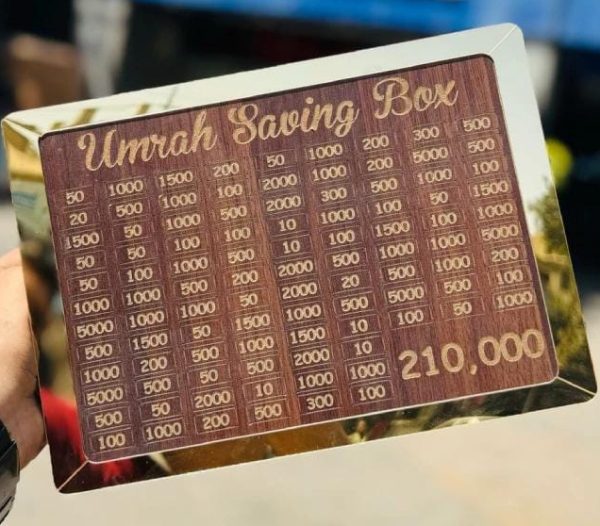 Umrah Saving Box - Money Saving Box - Best Gift for Friends