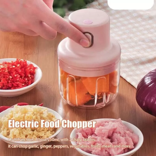 (100ml) Single Bowl Electric Mini Grinder Food Chopper (random Color)