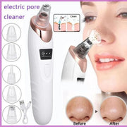 Face Vacuum Suction Blackhead Remover Pore Cleaner | Electric Deep Cleansing Tool for Nose & Face