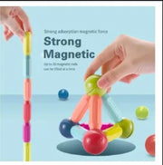 Magnetic Toys Building Blocks - 36 PCS Kids Magnet Balls and Rods