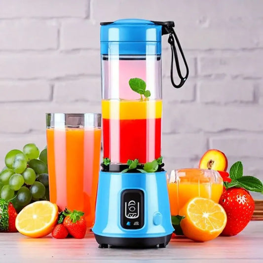Mini 6-Blade Rechargeable Juicer