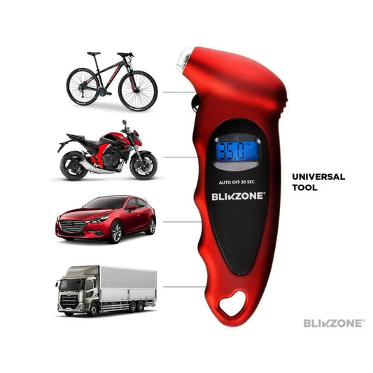 Digital LCD Car Tire Tyre Air Pressure Gauge Meter High Quality Universal Mini Digital LCD Display Auto Car Tire Pressure Gauge Motor Tyre Air Pressure meter Bike Tester