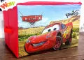 Disney Printed Storage Cubes Organizer Basket Foldable Bin Storage Boxes Storage Container with Handles for Travel Moving Toy Storage Box