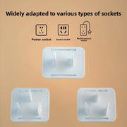 Baby socket cover designed to protect children from electrical outlets. Easy-to-install safety cover for preventing accidental contact with power sockets at Glinzay Official.