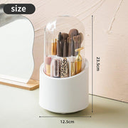 Modern cosmetic organizer box with spacious compartments for organizing makeup, beauty products, skincare items, and accessories while keeping your vanity clutter-free.