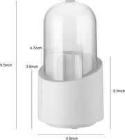 Premium makeup storage organizer designed to neatly arrange cosmetics, skincare essentials, brushes, perfumes, and daily beauty products on your vanity.