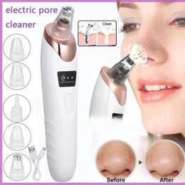 Portable skin care vacuum device with multiple suction settings for deep pore cleansing, blackhead removal, and everyday facial care at Glinzay Official.